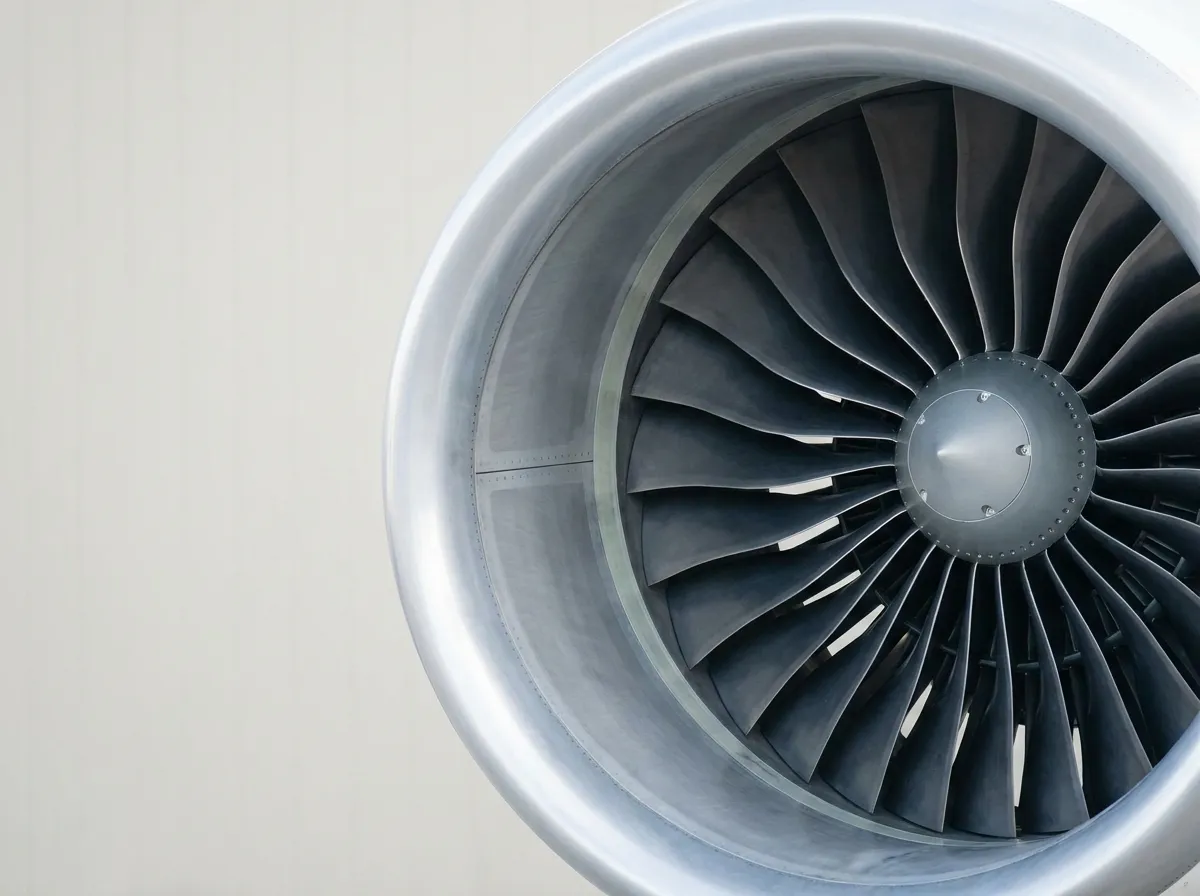 A modern turbofan engine